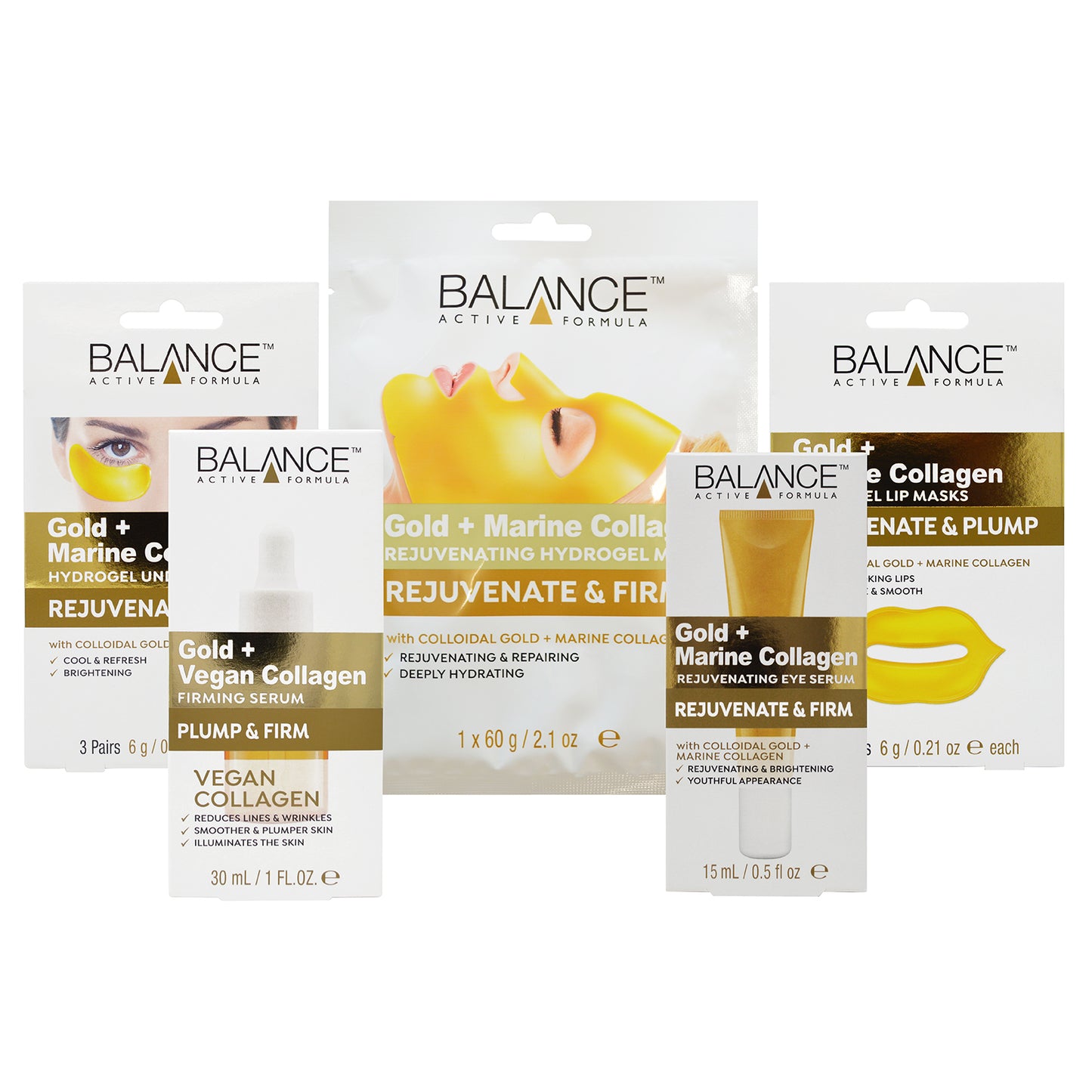 Gold & Marine Collagen Bundle - Balance Active Formula