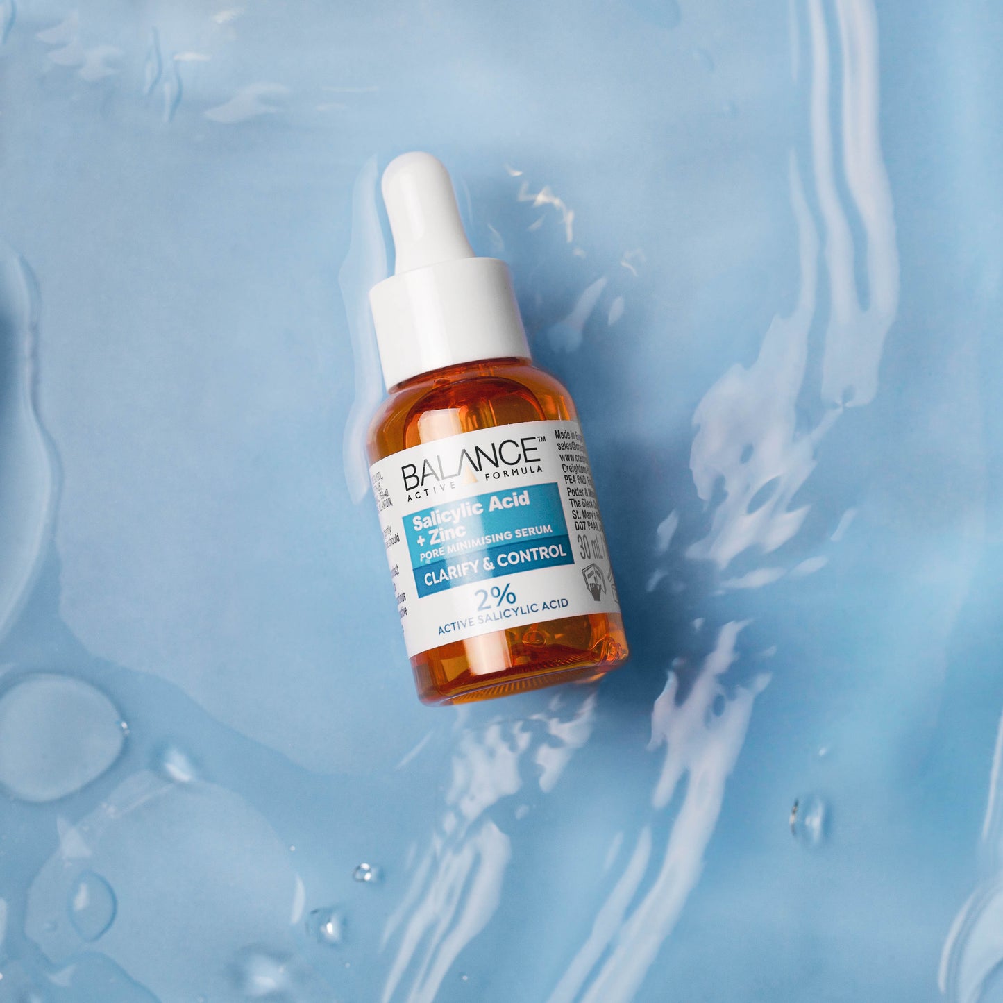 Balance Active Formula Salicylic Acid & Zinc Pore Minimising Serum 30ml - Balance Active Formula