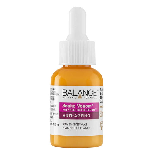 Balance Active Skincare Snake Venom Wrinkle-Freeze Serum 30ml - Balance Active Formula