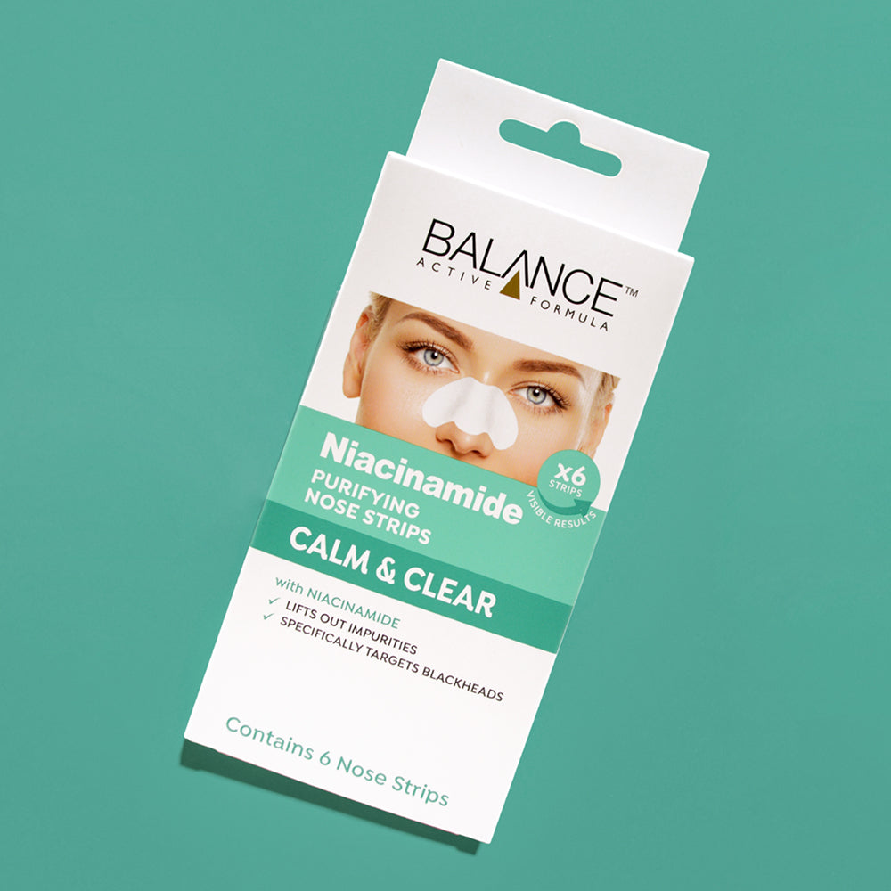 Niacinamide Nose Strips Balance Active Formula