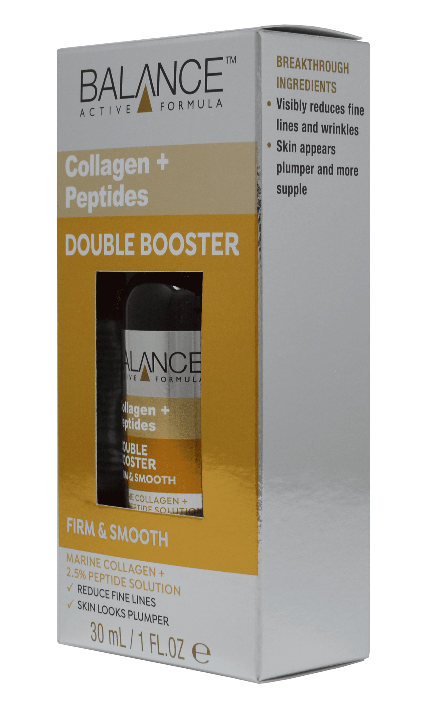 COLLAGEN + 2.5% PEPTIDE SOLUTION BOOSTER - Balance Active Formula
