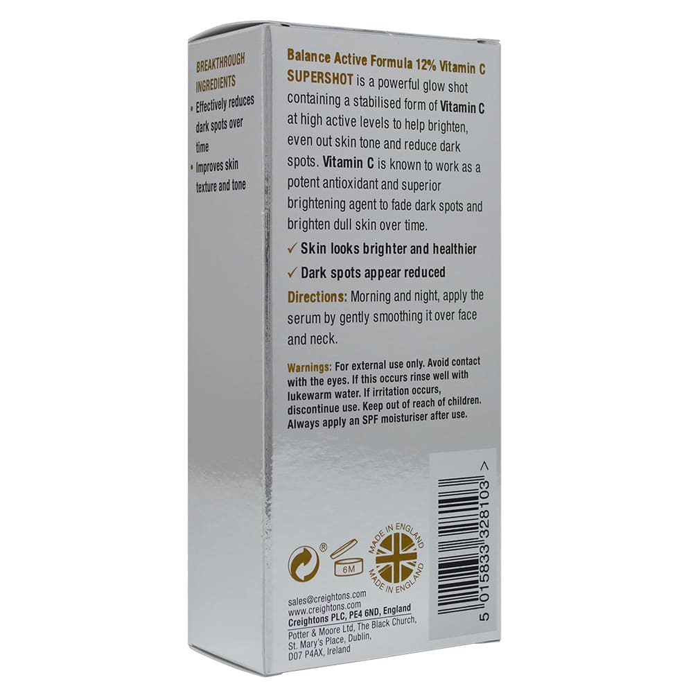 BALANCE 12% VITAMIN C SUPERSHOT - Balance Active Formula