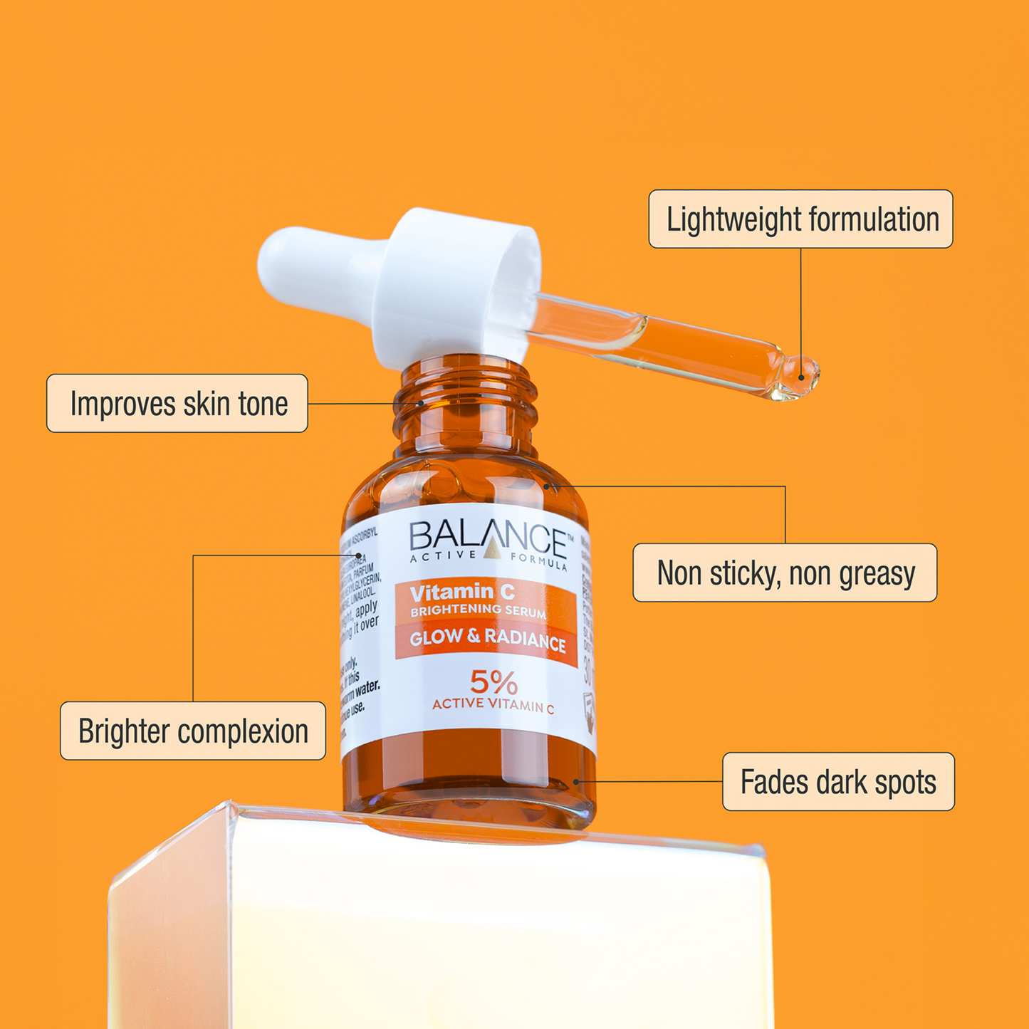 Vitamin C Brightening Serum 30ml - Balance Active Formula