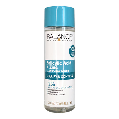 Balance Active Formula Salicylic Acid + Zinc Clarifying Toner 200ml - Balance Active Formula