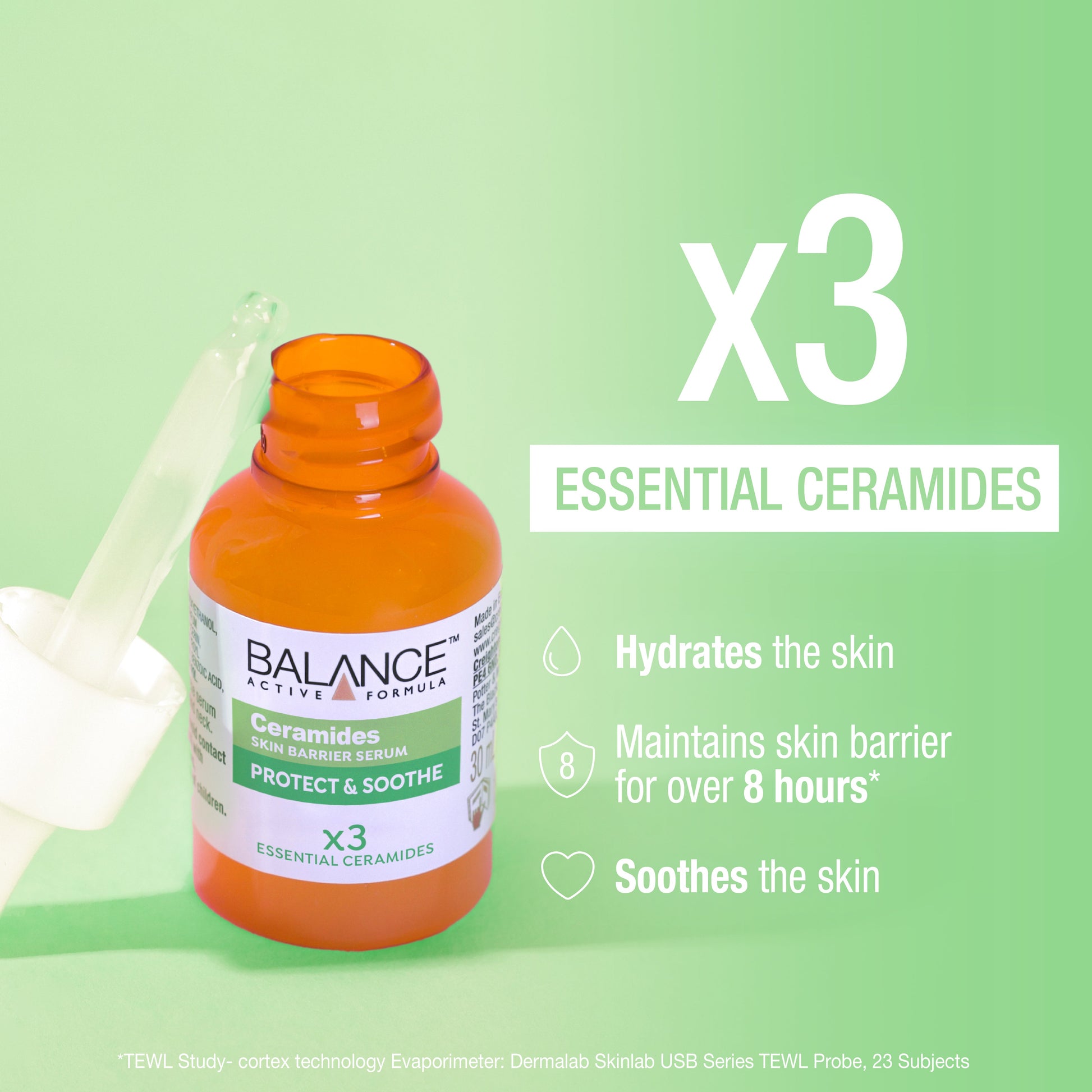 Balance Active Formula Ceramides Skin Barrier Serum 30ml - Balance Active Formula