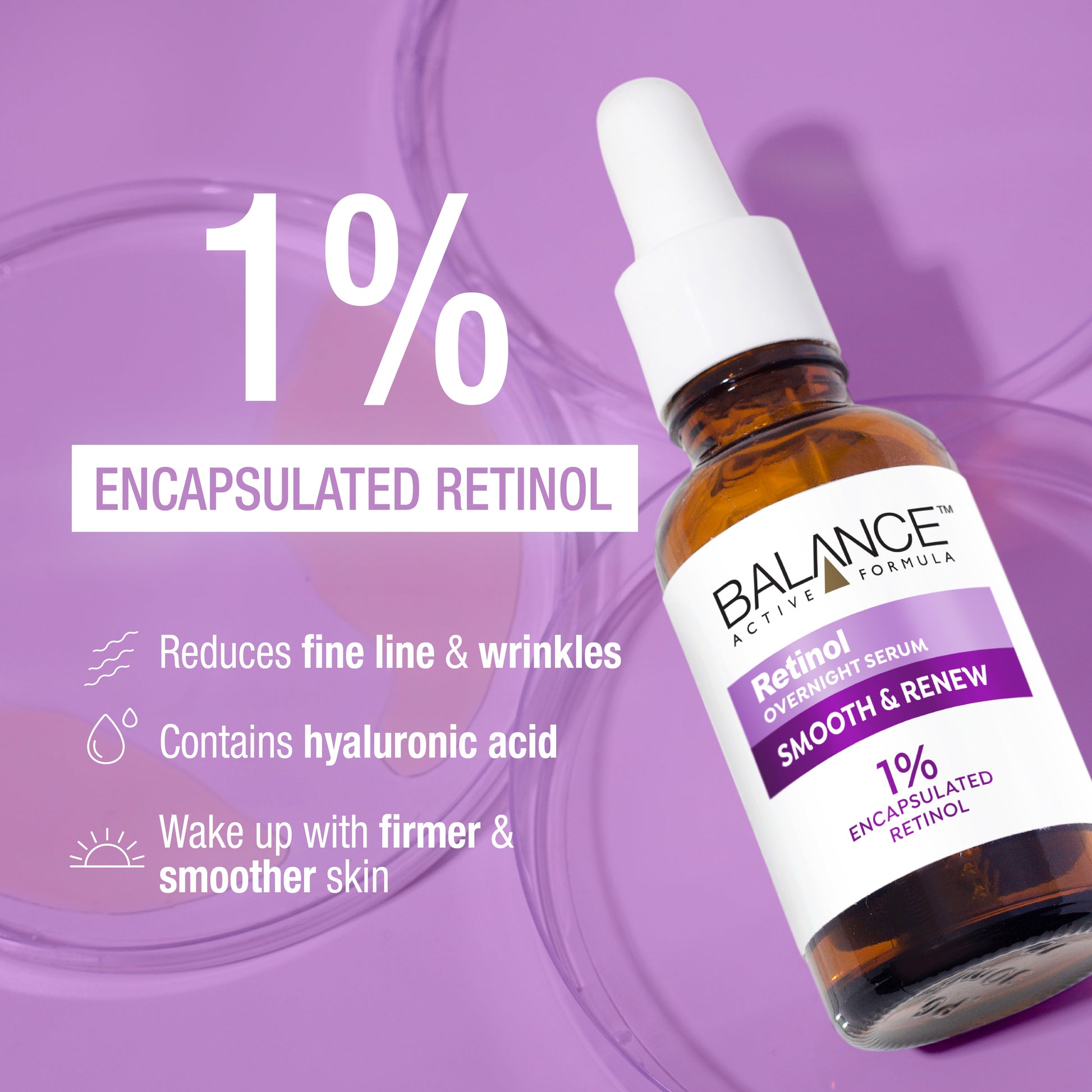 Balance Active Formula Retinol Overnight Serum 30ml - Balance Active Formula