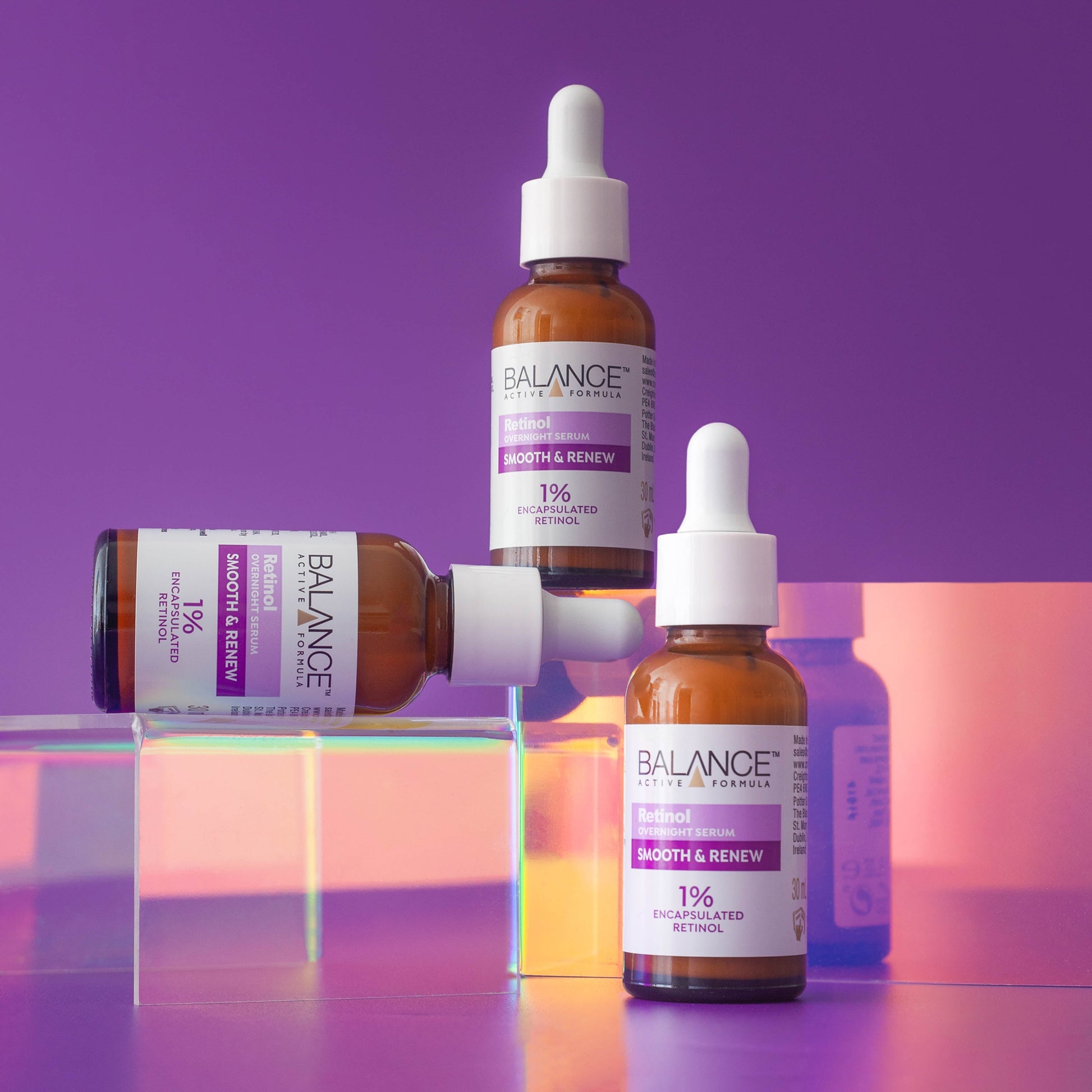 Balance Active Formula Retinol Overnight Serum 30ml - Balance Active Formula