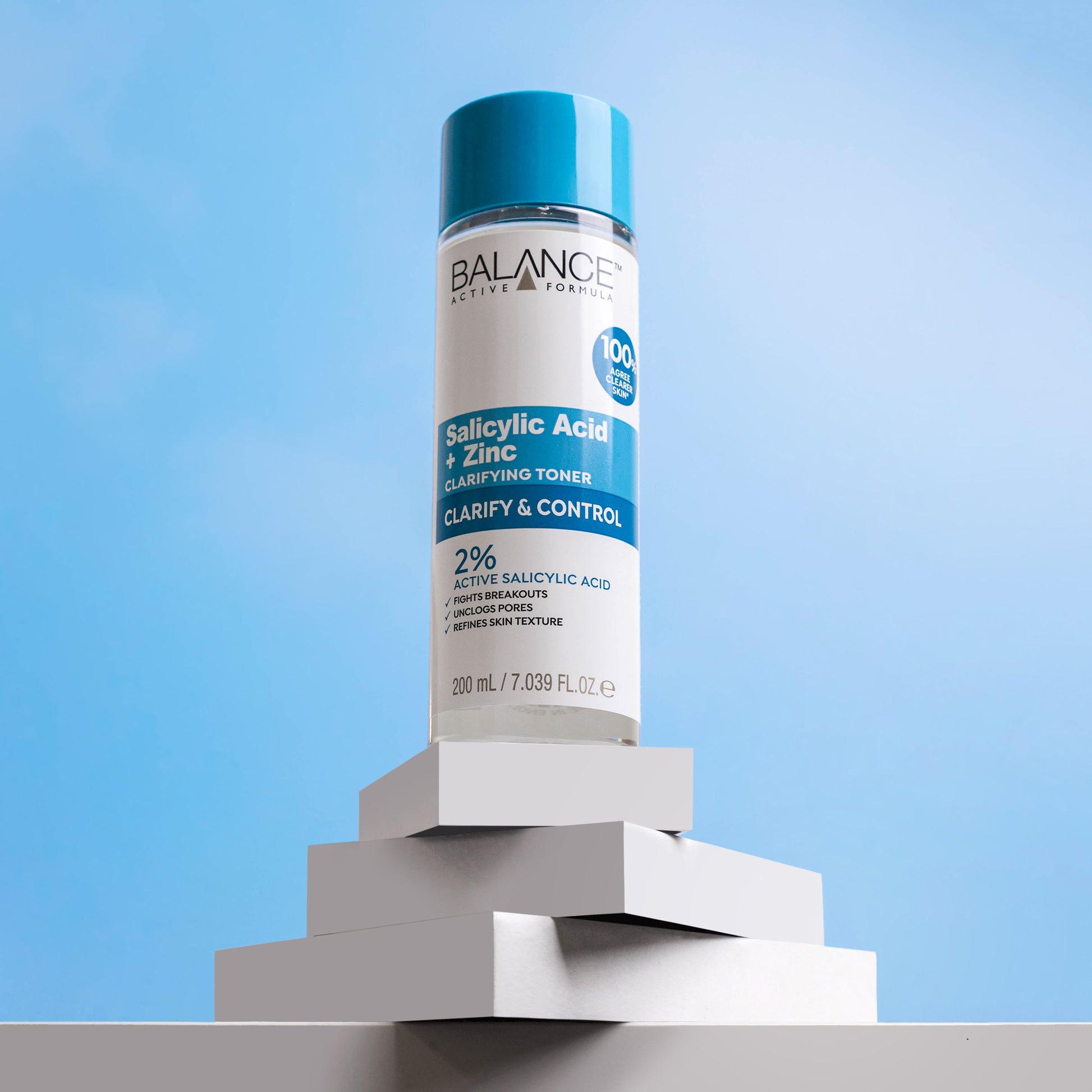Balance Active Formula Salicylic Acid + Zinc Clarifying Toner 200ml - Balance Active Formula