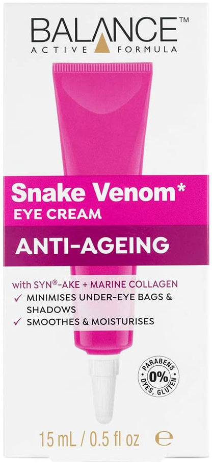 Skincare Snake Venom Eye Cream 15ml - Balance Active Formula