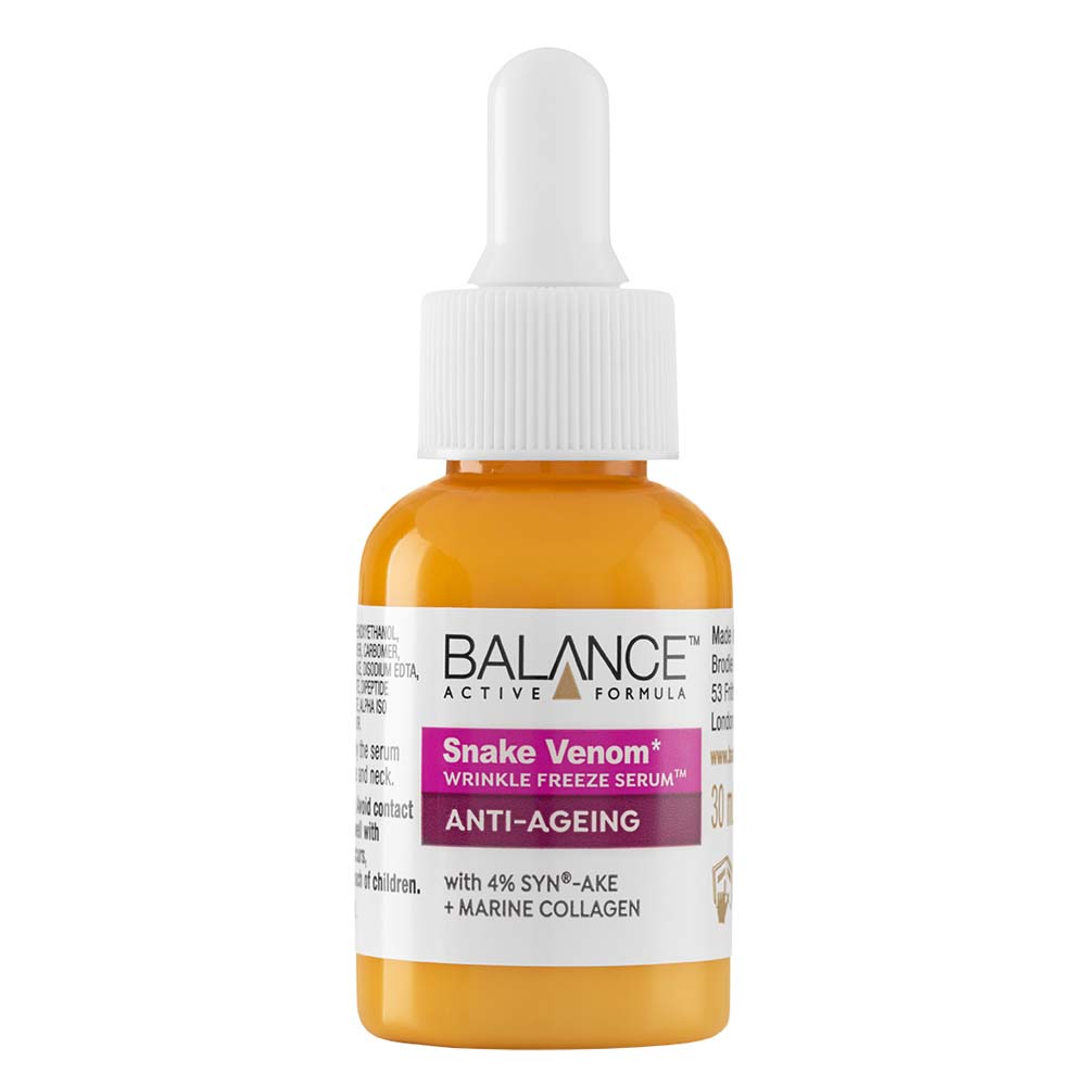 Balance Active Skincare Snake Venom Wrinkle-Freeze Serum 30ml - Balance Active Formula